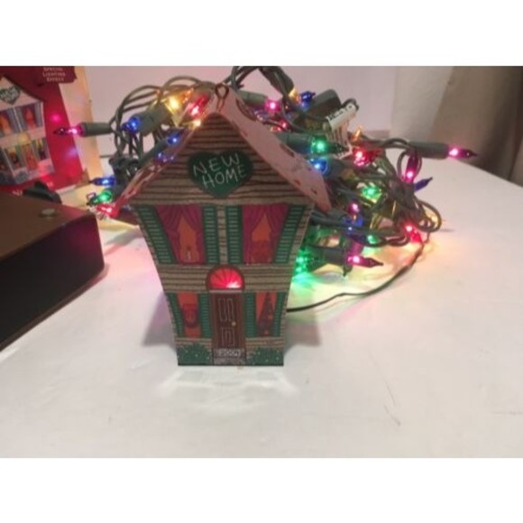 Hallmark Ornament New Home  2004 Ornament, Tin with Special Lighting Effect EUC - Picture 3 of 4